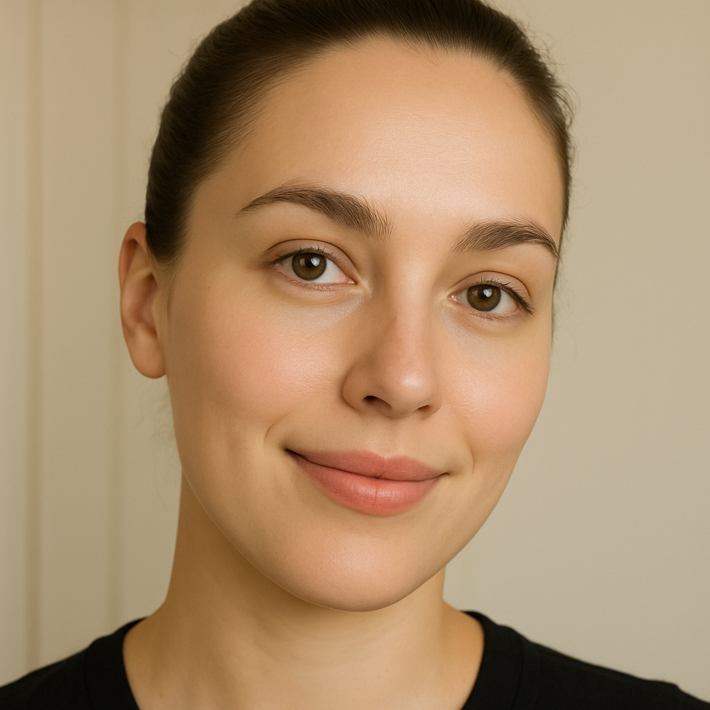 Clear, radiant skin achieved with clean brushes